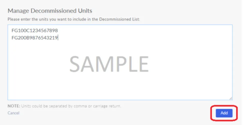 Bước 4: Add New và nhập Serial Number