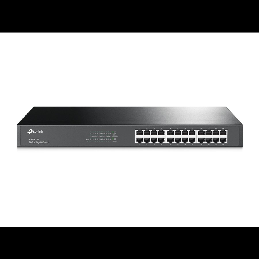 TP-Link TL-SG1024 | Switch Gigabit 24 port, Unmanaged, vỏ kim loại rackmount, hiệu năng cao cho doanh nghiệp