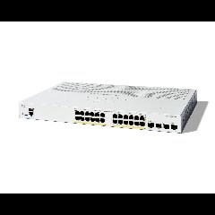 Cisco Catalyst C1300-24P-4G - Switch PoE+ 24 port Gigabit + 4 uplink SFP, hiệu năng cao cho SMB