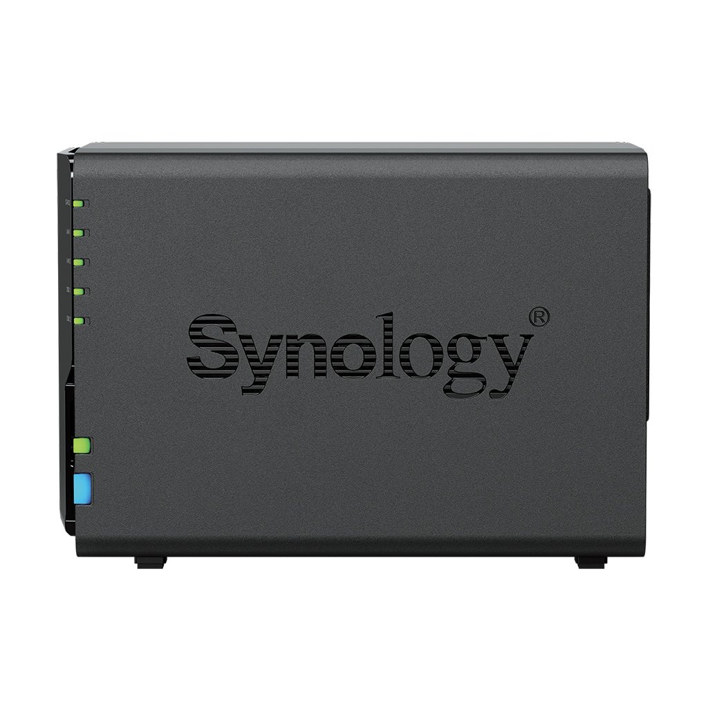 Synology DiskStation DS225+ - NAS 2-bay nhỏ gọn, CPU Intel, RAM nâng cấp linh hoạt