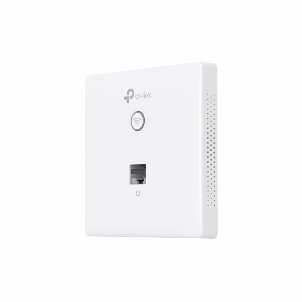 TP-Link EAP115-Wall | WiFi Wall Access Point Chuẩn N 300Mbps, Thiết Kế Siêu Mỏng, Hỗ Trợ PoE & Omada Cloud