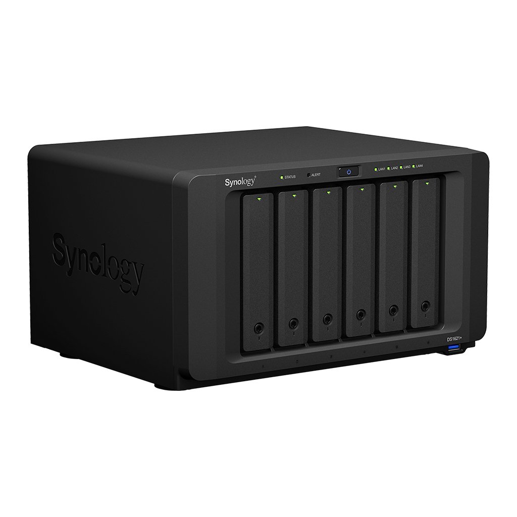 Synology DS1621+ - NAS 6-bay Ryzen mạnh mẽ, mở rộng 16 bay cho SMB