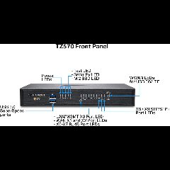SonicWALL TZ570 – Tường Lửa Gen 7 Đa Cổng 5G Cho Doanh Nghiệp Phát Triển Và Chi Nhánh Lớn