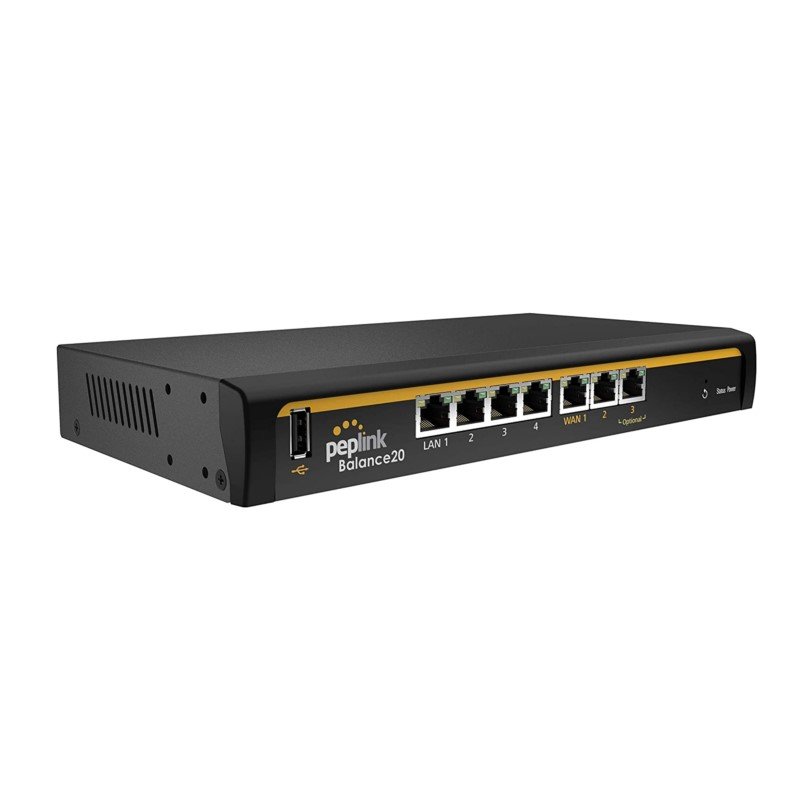 Peplink Balance 20 (BPL-021) – Router SD-WAN đa WAN giá hợp lý cho văn phòng và chi nhánh