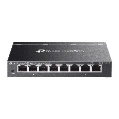 TP-Link ES208G | Switch 8 Port Gigabit Quản Lý Dễ Dàng Omada, VLAN, QoS, Hoạt Động Êm Ái, Vỏ Kim Loại Bền Bỉ