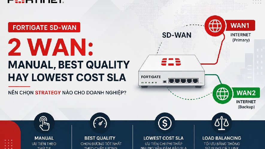 FortiGate Performance SLA bị down dù Internet vẫn chạy: nguyên nhân và cách kiểm tra