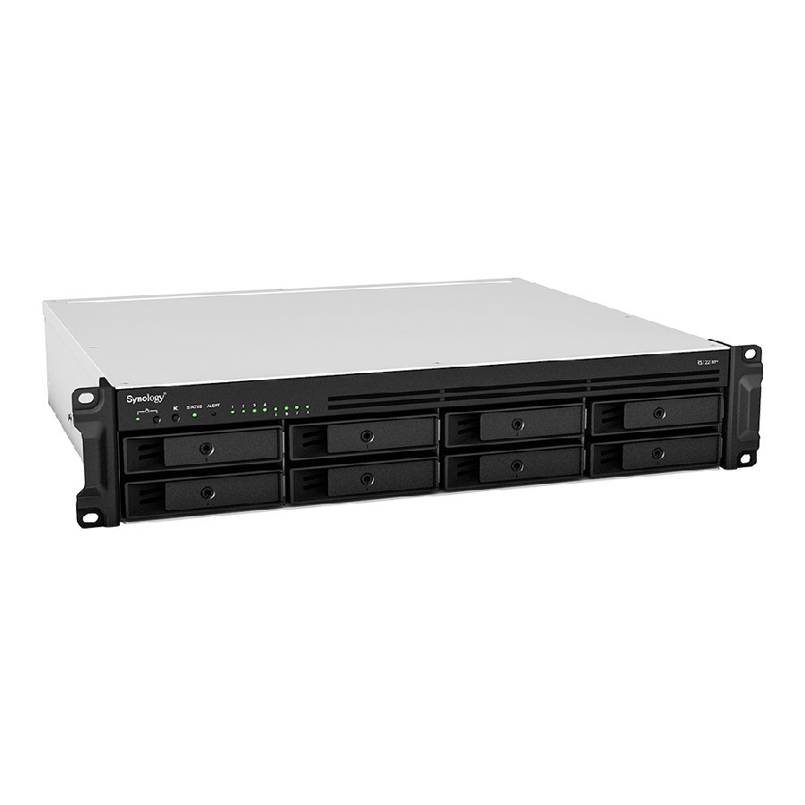 Synology RackStation RS1221+ | NAS 2U 8-Bay, CPU Ryzen, Sẵn sàng 10GbE