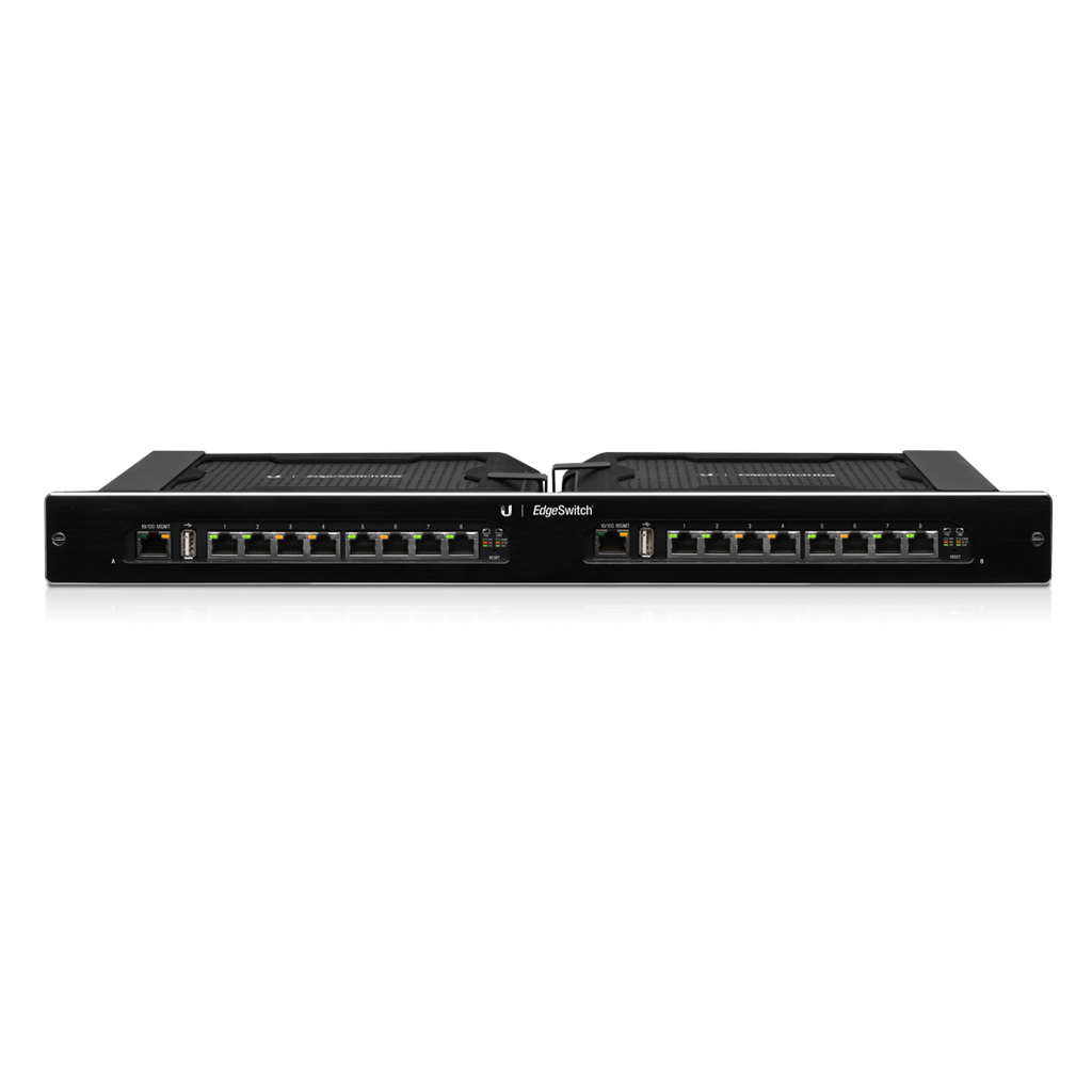 Ubiquiti EdgeSwitch 16XP ES-16XP - 16x Gigabit RJ45, Passive PoE 24/48V