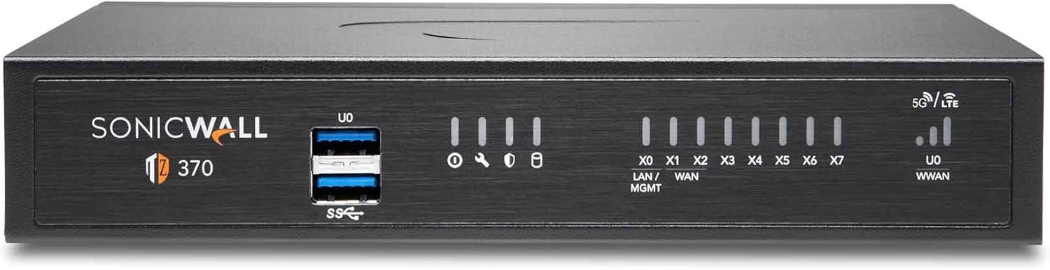 Tường Lửa SonicWall TZ370 Gen 7 | Bảo Mật UTM Cho Doanh Nghiệp Nhỏ