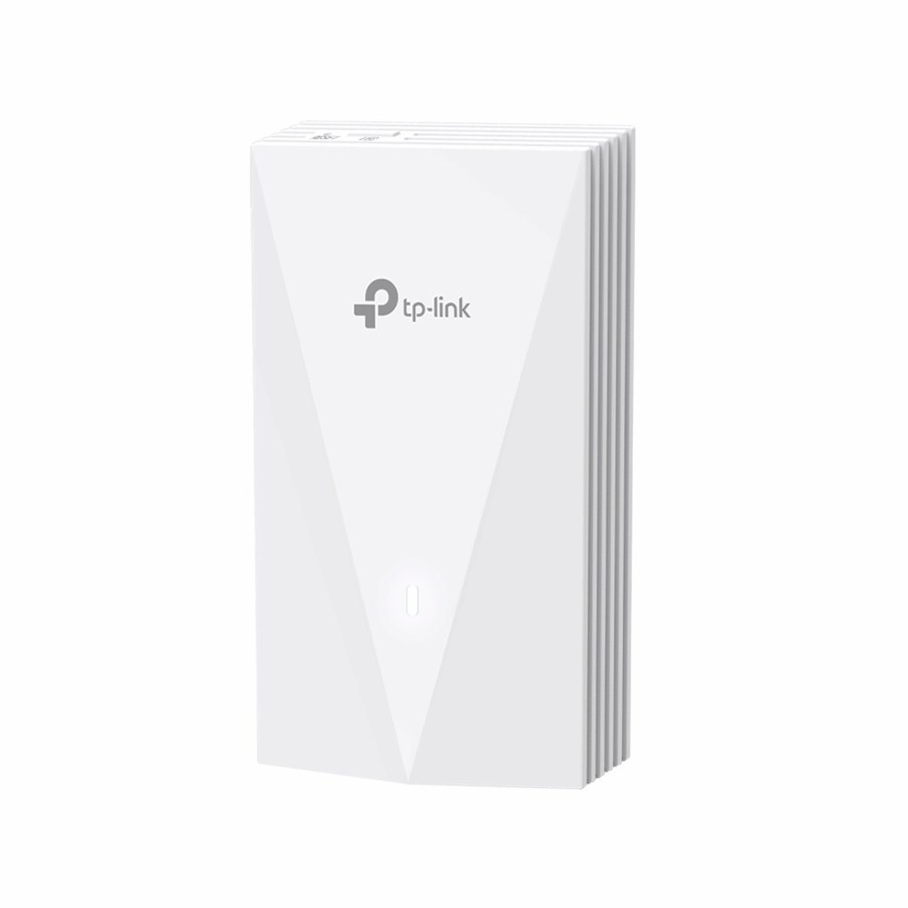 TP-Link EAP655-Wall | WiFi 6 AX3000 Wall Access Point, 3 Cổng Gigabit PoE, Quản Lý Cloud Qua Omada SDN