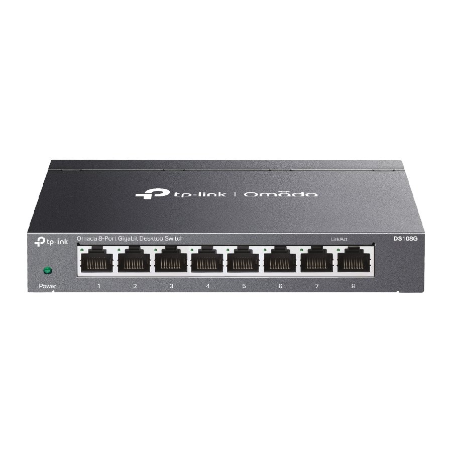TP-Link DS108G | Switch 8 Port Gigabit Kim Loại, Hiệu Năng Ổn Định, Cắm Là Chạy Cho Văn Phòng & Gia Đình