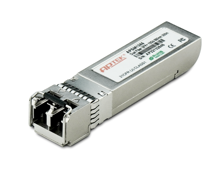 Module quang APTEK APSM1385 | SFP+ MM 10G 300m LC (2 sợi) | NAMHI