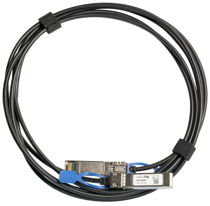 Cáp DAC MikroTik XS+DA0001 | SFP/SFP+/SFP28 25Gbps - 1m | Chính Hãng | NAMHI