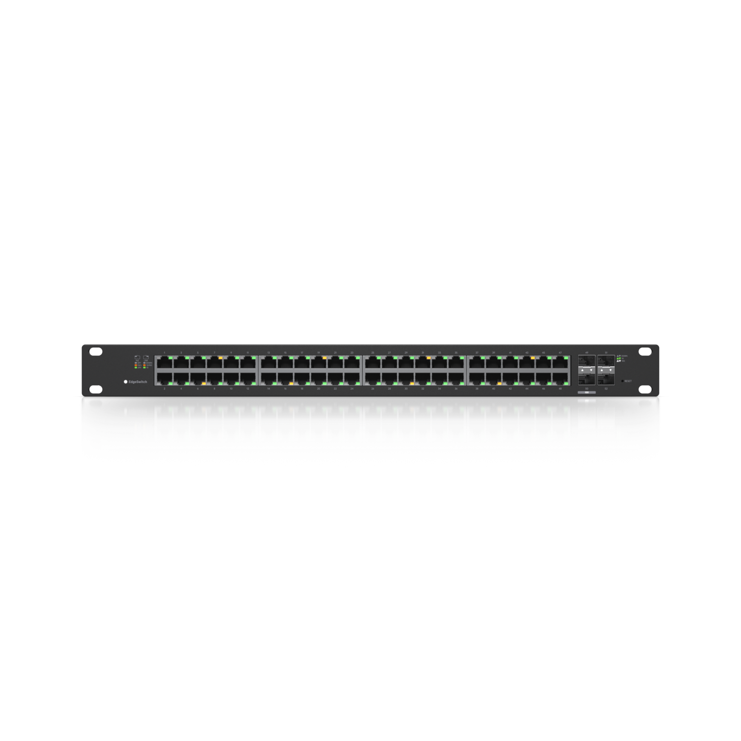 Ubiquiti EdgeSwitch 48 PoE ES-48-500W – 48x Gigabit RJ45 + 4x SFP, 500W