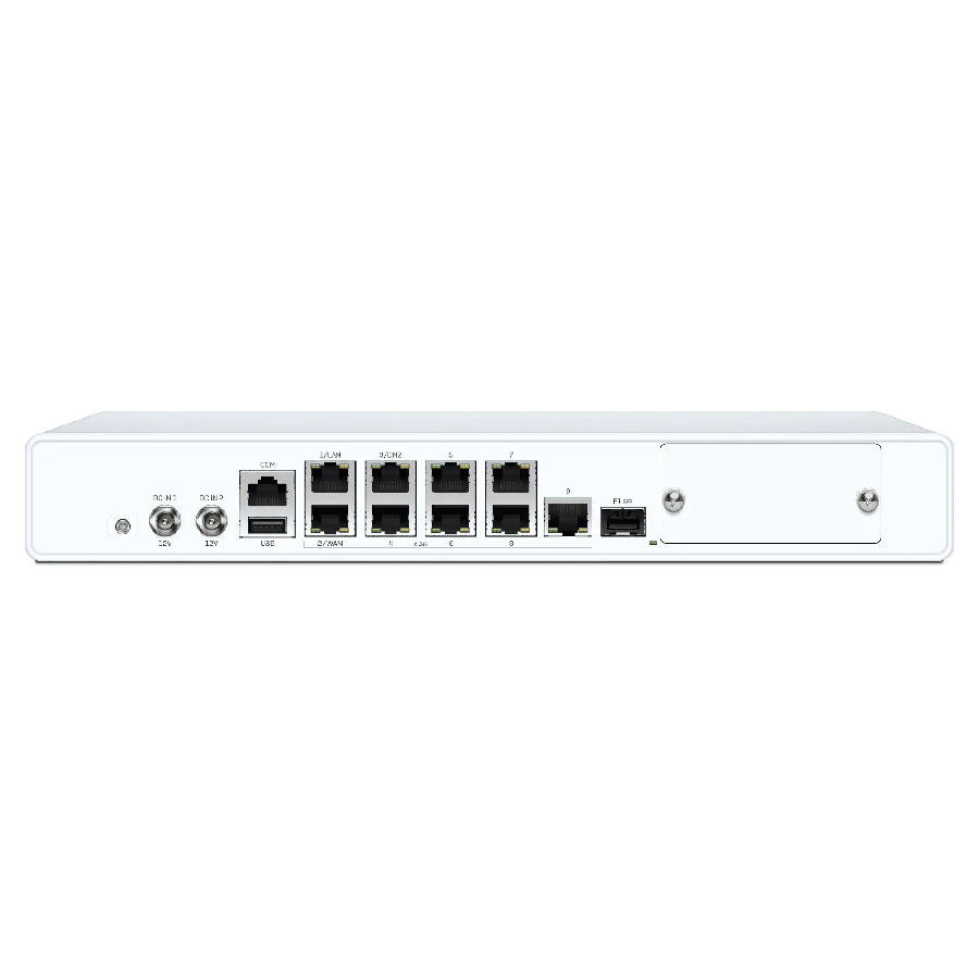 Sophos XGS 118: Tường Lửa Hiệu Suất Cao, Linh Hoạt với 9 Cổng 2.5GE và Khe Cắm Mở Rộng