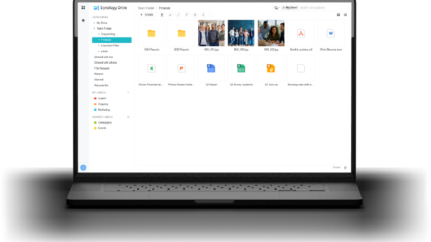 Biến NAS Thành Nền Tảng Làm Việc Mọi Lúc Mọi Nơi Với Synology Drive