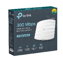 TP-Link EAP110 | WiFi Ceiling Access Point Chuẩn N 300Mbps, Hỗ Trợ PoE & Quản Lý Qua Omada Controller