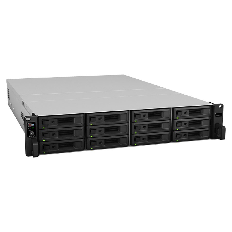 Synology RackStation RS3621xs+ | NAS 2U 12-Bay, CPU Xeon 8-Core, Tích Hợp 10GbE