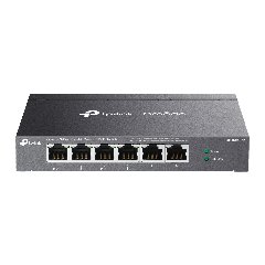 TP-Link DS106GPP | Switch 6 Port Gigabit PoE+/PoE++ 64W Truyền Xa 250m, Tự Phục Hồi PoE, Cắm Là Chạy