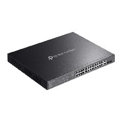 TP-Link ES228GMP | Switch 28 Port Gigabit PoE+ Quản Lý Dễ Dàng Omada, VLAN, QoS, Công Suất 384W, Gắn Rack Kim Loại Bền Bỉ