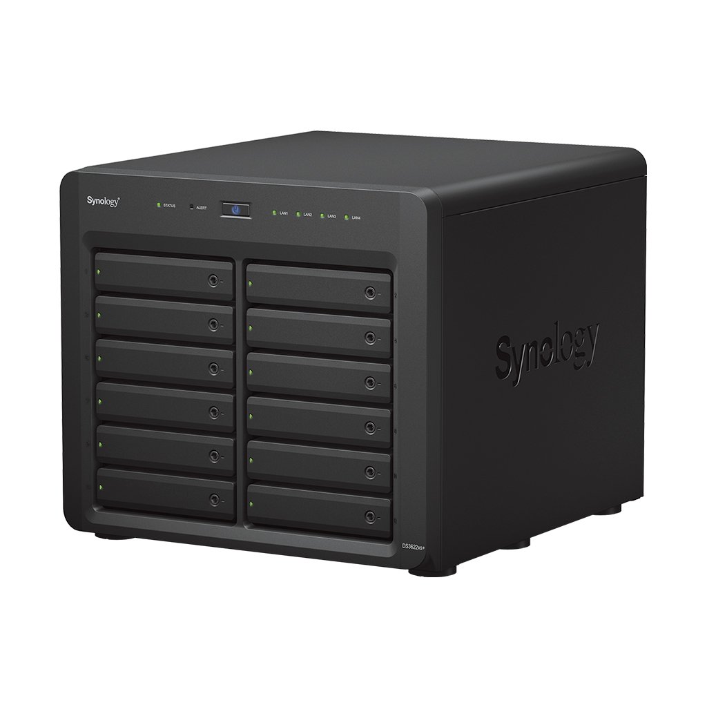 Synology DiskStation DS3622xs+ - NAS 12-bay Xeon, lưu trữ mạnh mẽ & mở rộng tới 36 bay