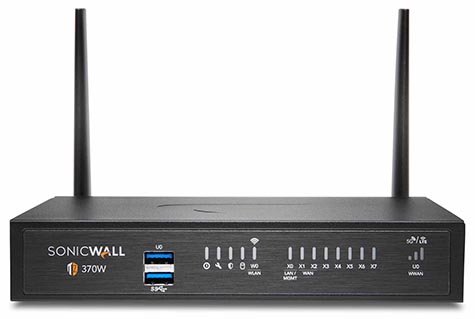 SonicWALL TZ370W – Tường Lửa Wi-Fi 6 Hiệu Năng Cao Cho Văn Phòng Và Chi Nhánh SMB