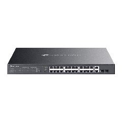 TP-Link ES228GMP | Switch 28 Port Gigabit PoE+ Quản Lý Dễ Dàng Omada, VLAN, QoS, Công Suất 384W, Gắn Rack Kim Loại Bền Bỉ