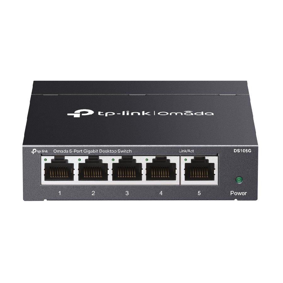 TP-Link DS105G | Switch 5 Port Gigabit Kim Loại, Hiệu Năng Ổn Định, Cắm Là Chạy Cho Văn Phòng & Gia Đình