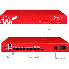 Tường Lửa WatchGuard Firebox T185 | Bảo Mật UTM Cho Doanh Nghiệp Lên Đến 50 Người Dùng