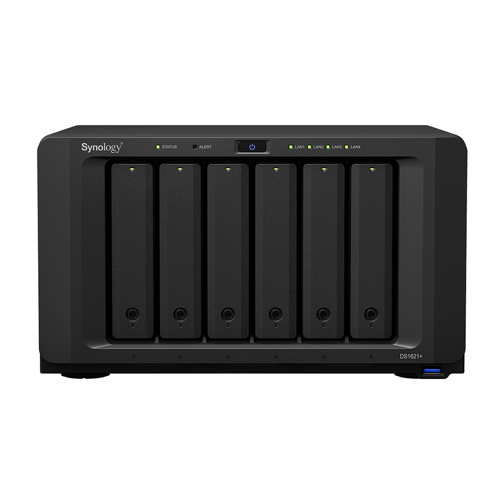 Synology DS1621+ - NAS 6-bay Ryzen mạnh mẽ, mở rộng 16 bay cho SMB