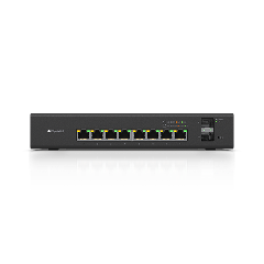 Ubiquiti EdgeSwitch 8 PoE ES-8-150W – 8x Gigabit RJ45 + 2x SFP, 150W PoE