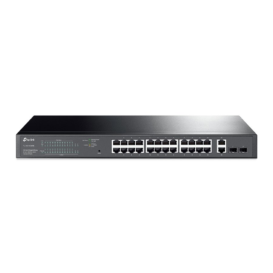 TP-Link TL-SG1428PE | PoE+ Switch 24 Port Gigabit 250W, VLAN, QoS, giám sát qua Utility