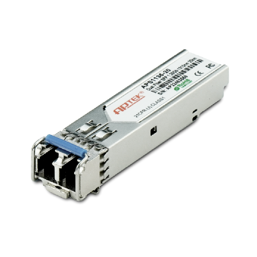Module quang APTEK APS1135-20 | SFP SM 1.25G 20km LC (2 sợi) | NAMHI