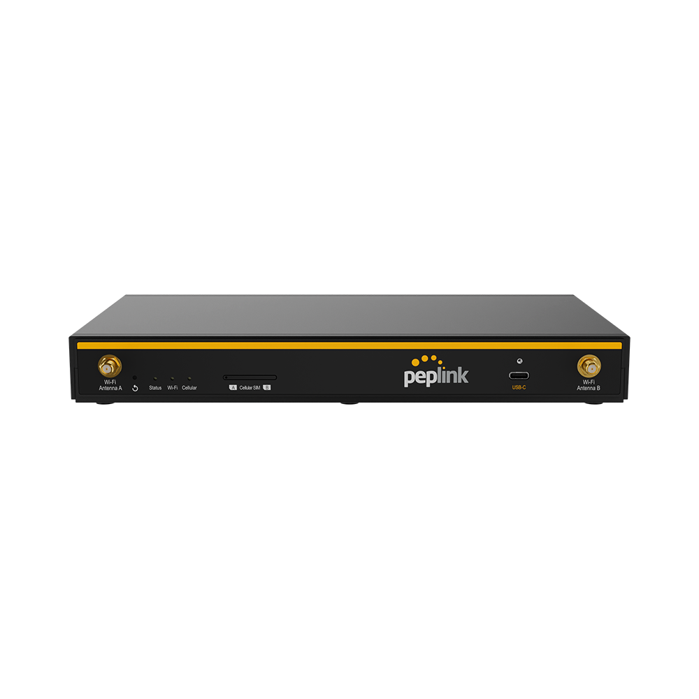 Peplink B One Plus – Router Dual WAN Wi-Fi 6 tích hợp LTE, SpeedFusion tối ưu cho SMB & remote office