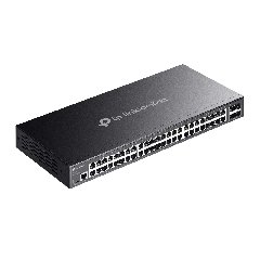 TP-Link SG3452 | Switch 48 Port Gigabit L2+ Quản Lý Cao Cấp Omada, VLAN, QoS, Static Routing, Thiết Kế Kim Loại Không Quạt Êm Ái
