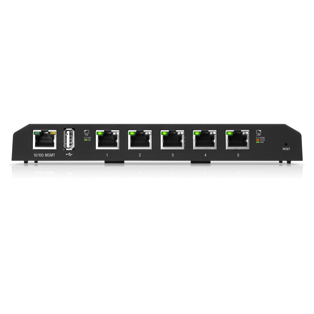 Ubiquiti EdgeSwitch 5XP ES-5XP - 5x Gigabit RJ45, Passive PoE 24V