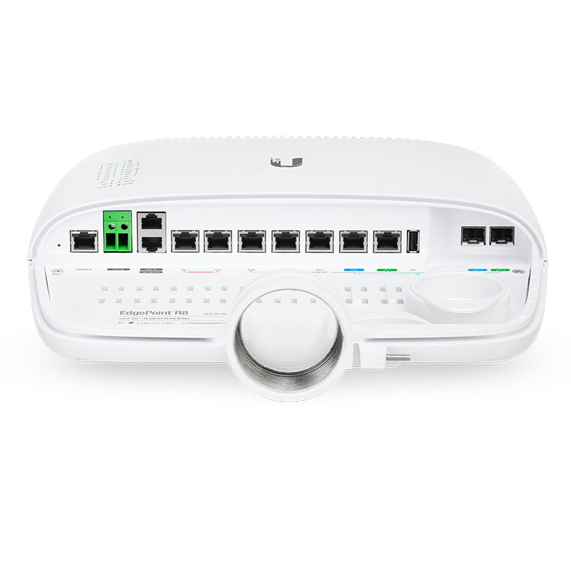 EdgePoint R8 (EP-R8) - Router ngoài trời 8 cổng, RAM 2GB, hỗ trợ PoE linh hoạt