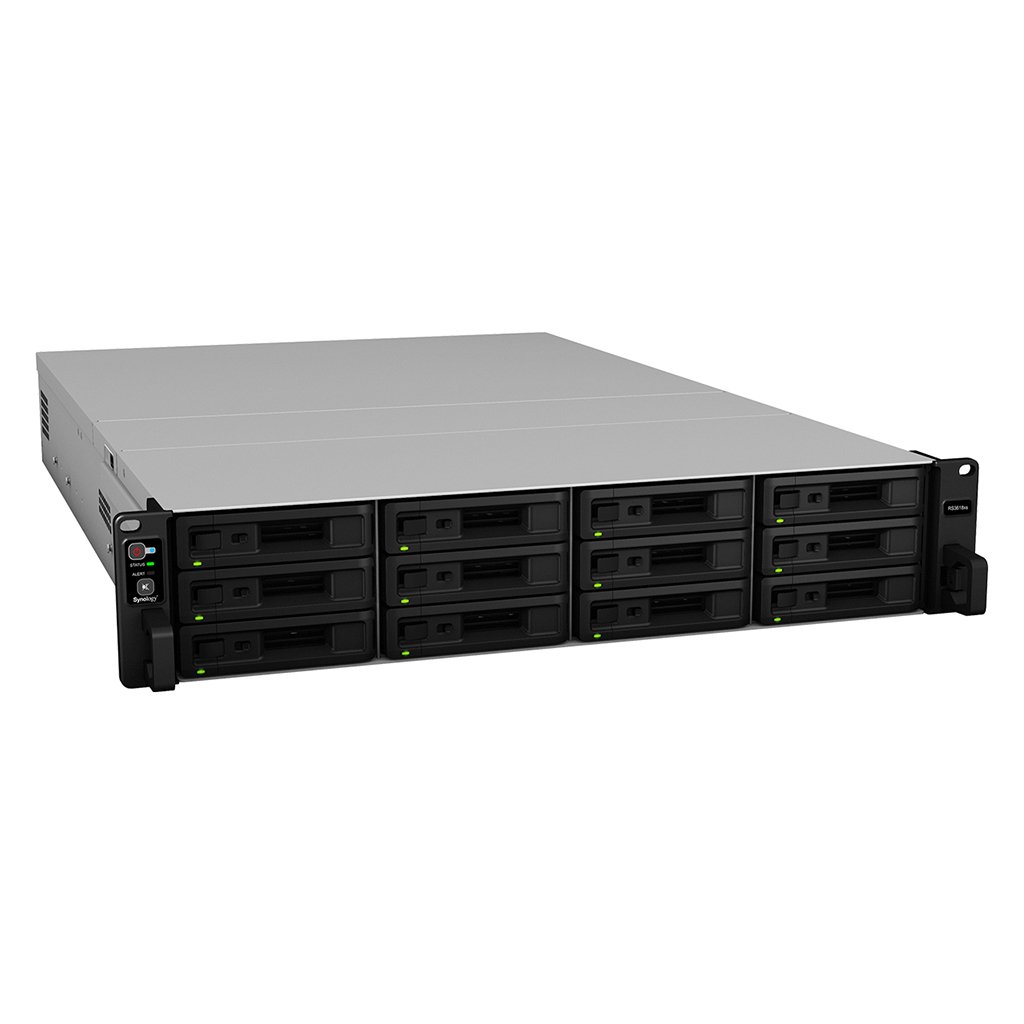 Synology RackStation RS3618xs | NAS 2U 12-Bay, CPU Xeon, Mở rộng 36-Bay & 10GbE