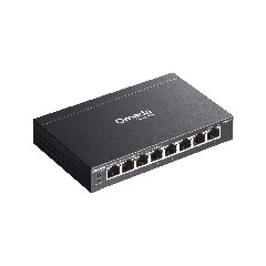 TP-Link ES208GP | Switch 8 Port Gigabit PoE+ 64W Quản Lý Dễ Dàng Omada, Truyền Xa 250m, Vỏ Kim Loại Bền Bỉ