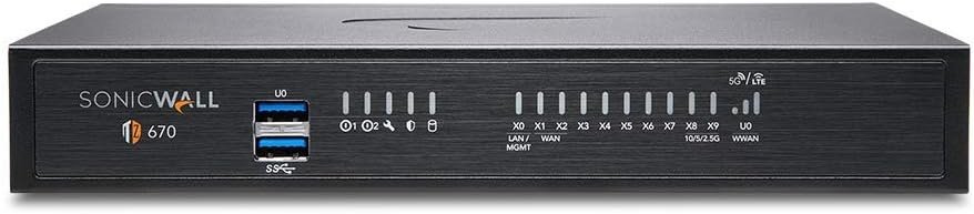SonicWALL TZ670 – Tường Lửa Gen 7 Đầu Bảng Hiệu Năng Cao Cho Doanh Nghiệp Vừa Và Lớn