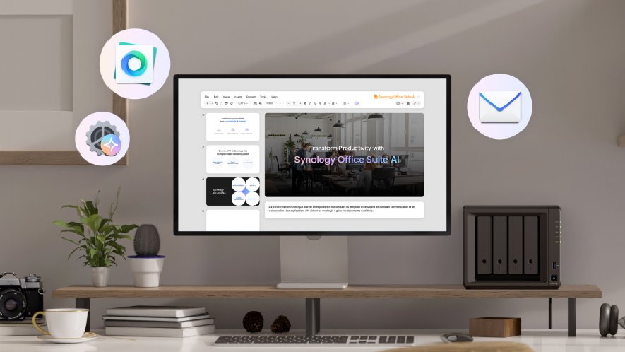 Giải pháp Productivity AI - Trợ lý AI riêng tư trên Synology NAS cho doanh nghiệp hiện đại