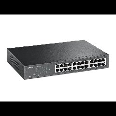 TP-Link TL-SF1024D | Switch 24 port 10/100 Mbps, Unmanaged, thiết kế để bàn, hoạt động ổn định cho văn phòng vừa