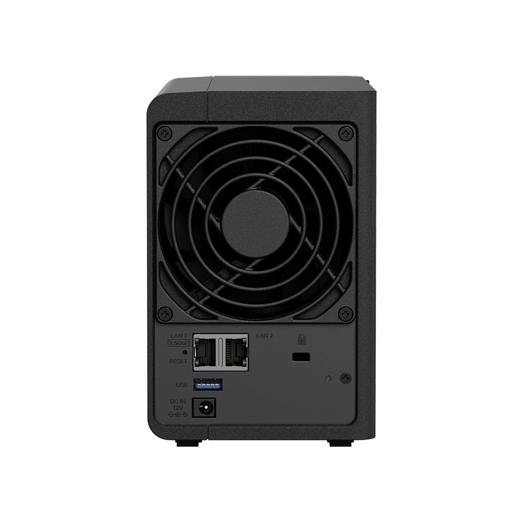 Synology DiskStation DS225+ - NAS 2-bay nhỏ gọn, CPU Intel, RAM nâng cấp linh hoạt