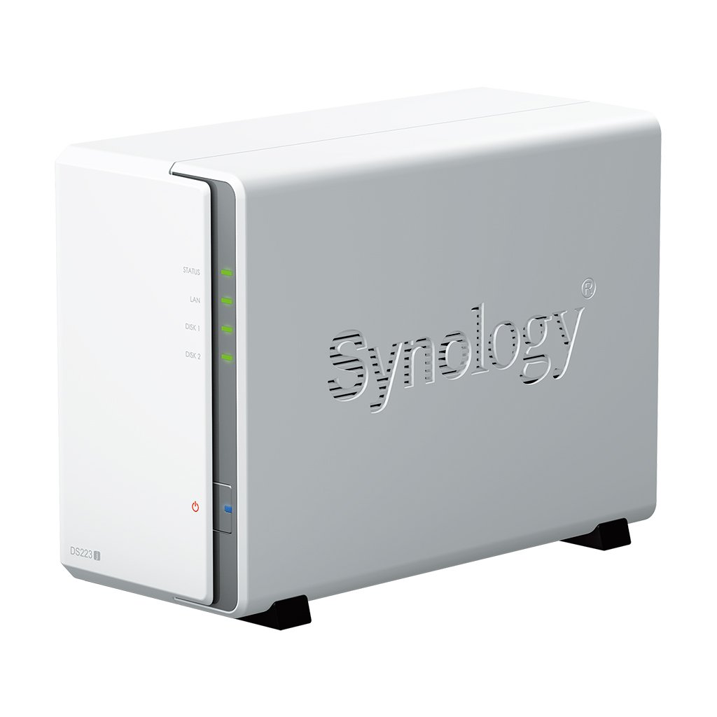 Synology DiskStation DS223j – NAS 2-bay nhỏ gọn, tiết kiệm năng lượng cho gia đình & văn phòng nhỏ