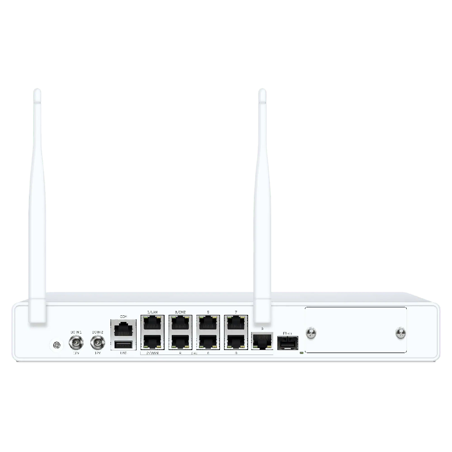 Tường Lửa Sophos XGS 118w: Sức Mạnh Vượt Trội, Kết Nối Toàn Diện với Wi-Fi 6 và 9 Cổng 2.5GE