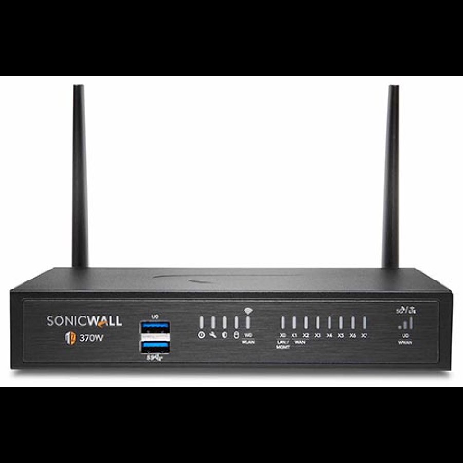 SonicWALL TZ370W – Tường Lửa Wi-Fi 6 Hiệu Năng Cao Cho Văn Phòng Và Chi Nhánh SMB