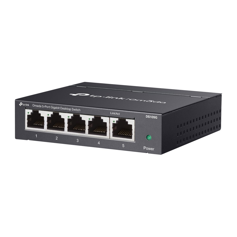 TP-Link DS105G | Switch 5 Port Gigabit Kim Loại, Hiệu Năng Ổn Định, Cắm Là Chạy Cho Văn Phòng & Gia Đình