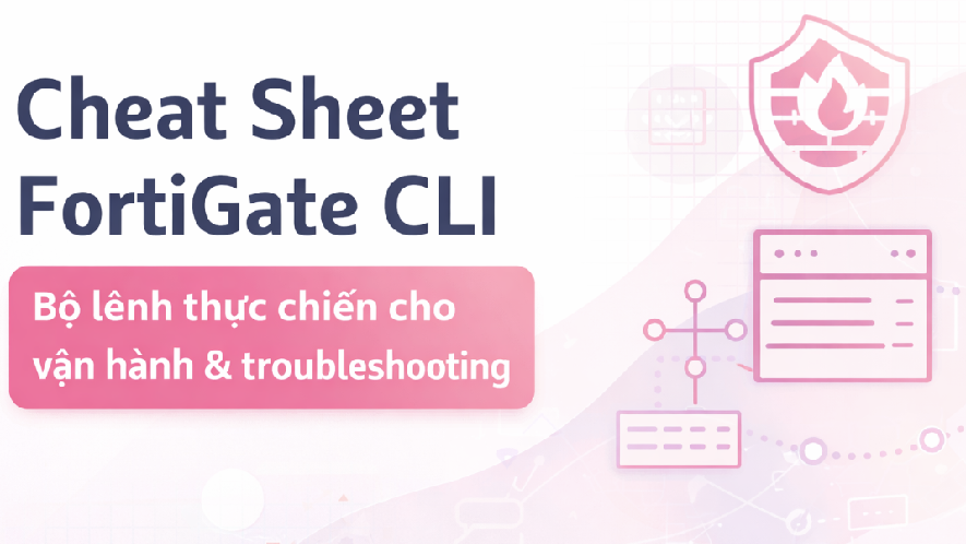FortiGate CLI: Bộ lệnh thực chiến cho vận hành & troubleshooting