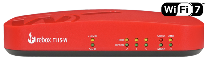 Tường Lửa WatchGuard Firebox T115-W | Wi-Fi 7 & Bảo Mật Cho Văn Phòng Nhỏ