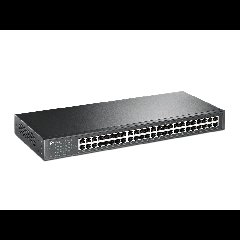 TP-Link TL-SF1048 | Switch 48 port 10/100 Mbps, Unmanaged, vỏ kim loại rackmount, hiệu suất cao cho doanh nghiệp SMB